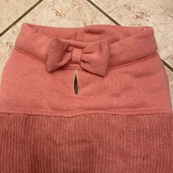 Pink Dog Vest / Coat with Bow - Picture 4 of 9